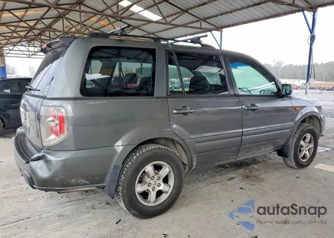 2007 Honda Pilot Exl from USA, damaged, VIN 5FNYF28537B044602